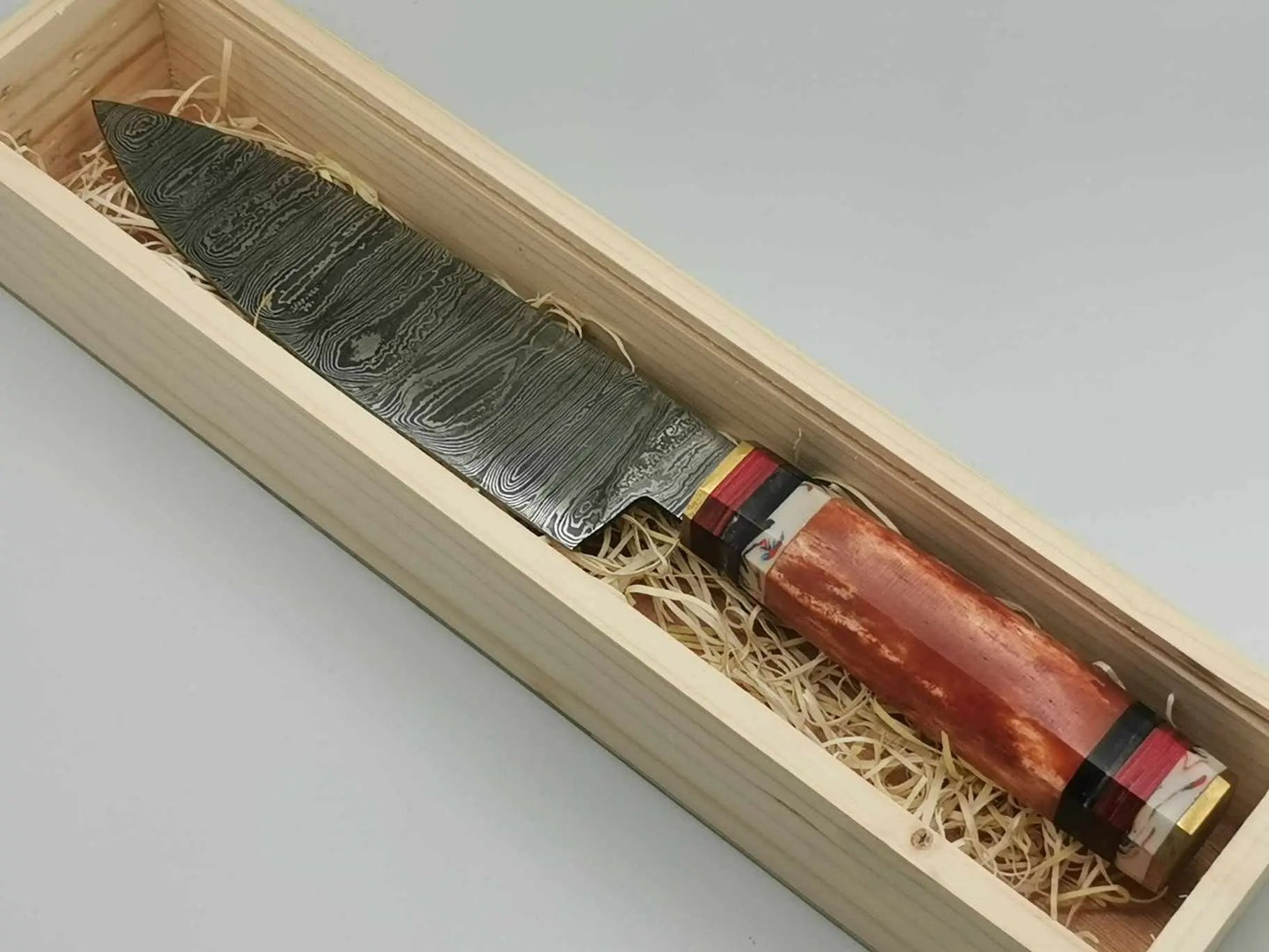 Couteau de Cuisine en Damas - Le Yakuza Hosteel