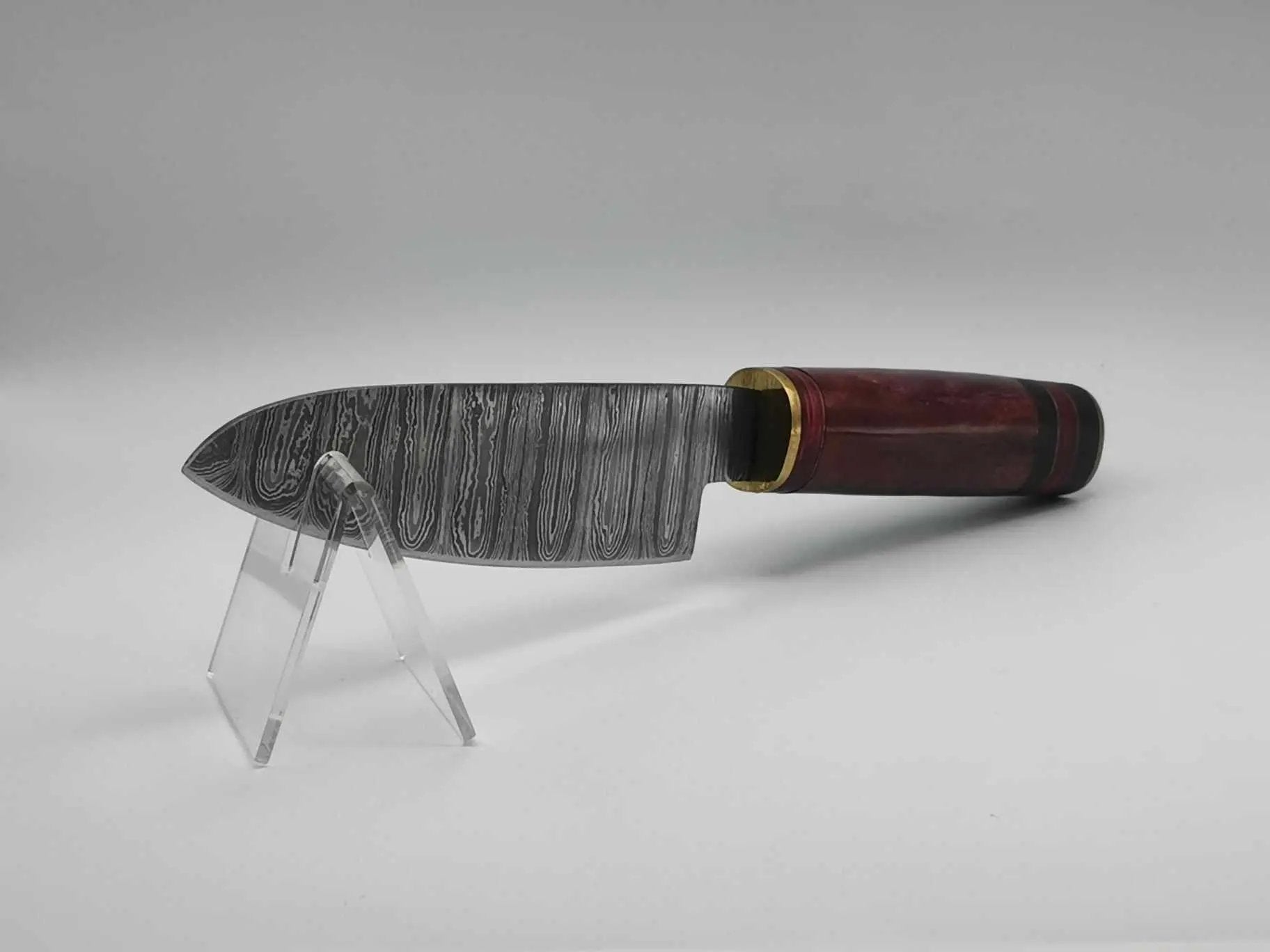 Couteau de Cuisine en Damas - Le Nippon Hosteel