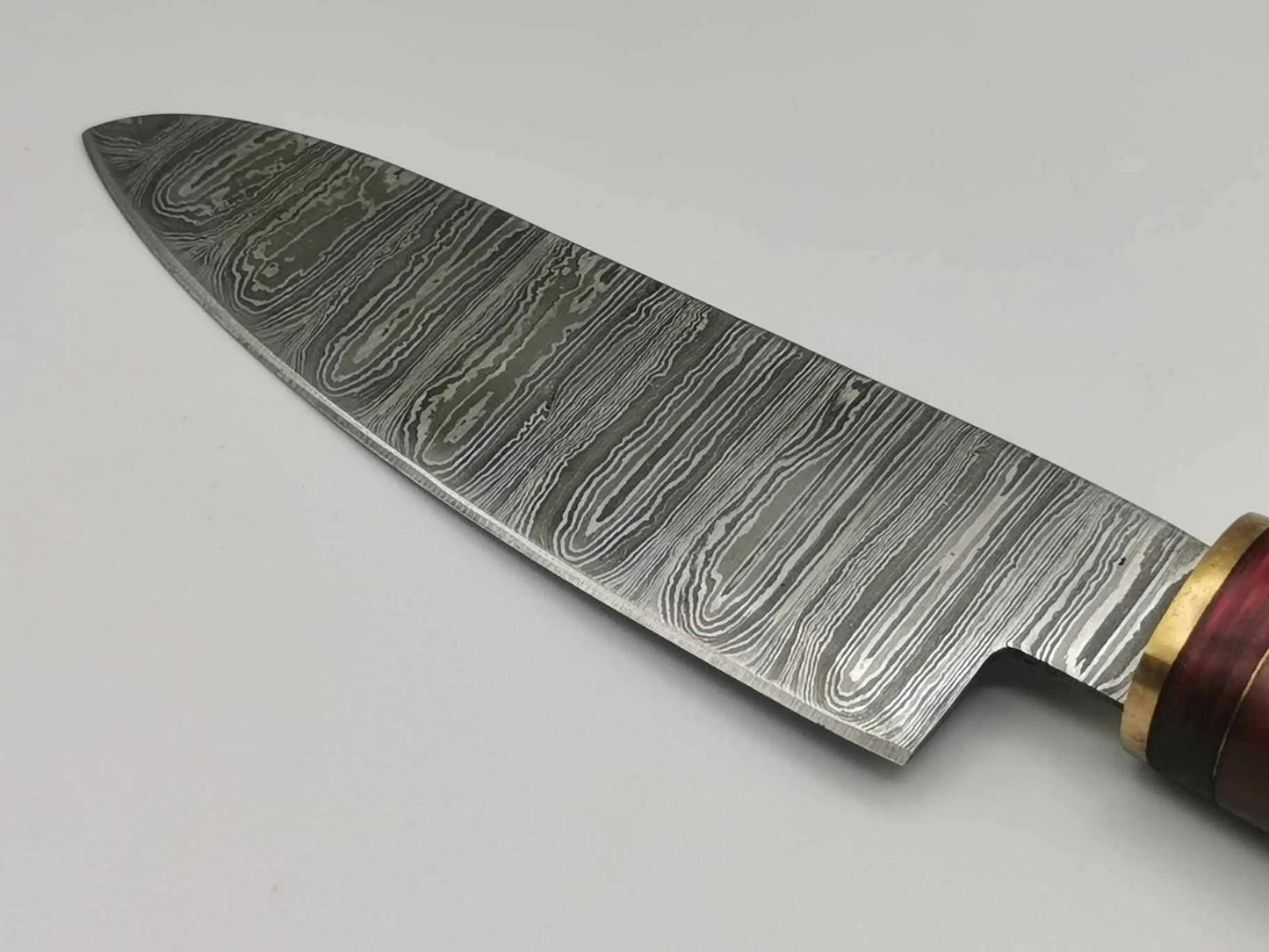 Couteau de Cuisine en Damas - Le Nippon Hosteel