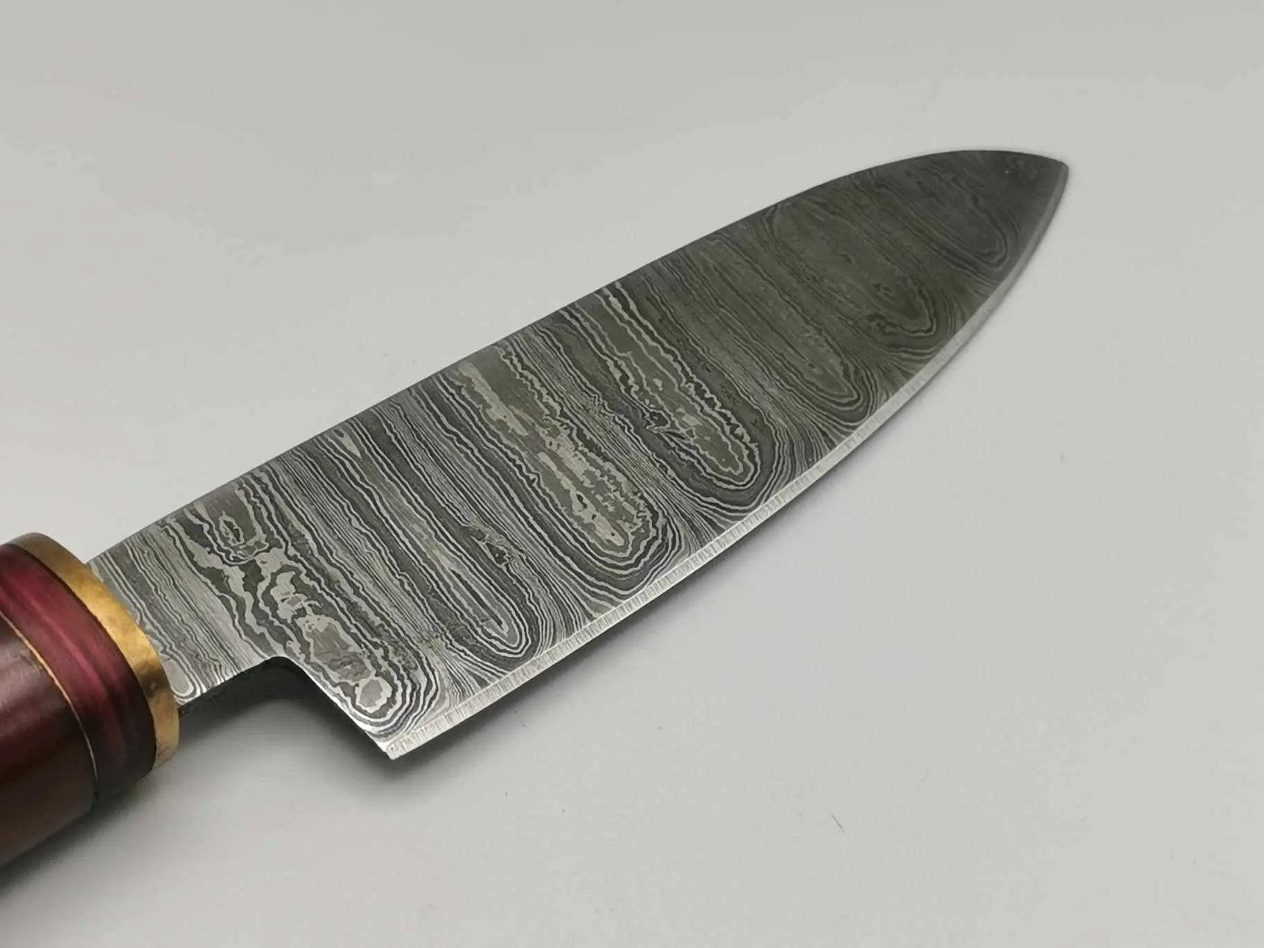 Couteau de Cuisine en Damas - Le Nippon Hosteel
