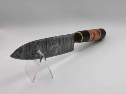 Couteau de Cuisine en Damas - Le Yang Hosteel