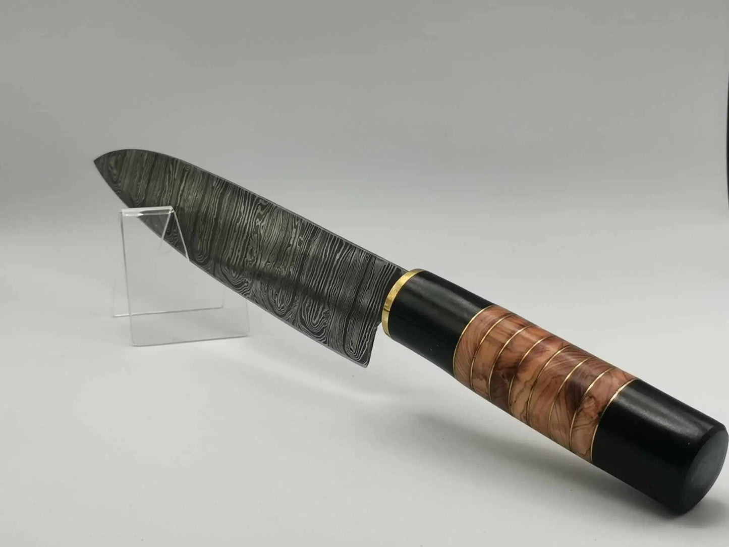 Couteau de Cuisine en Damas - Le Yang Hosteel