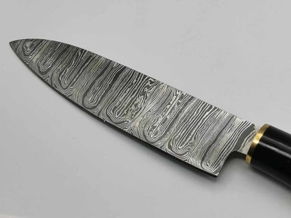 Couteau de Cuisine en Damas - Le Yang Hosteel