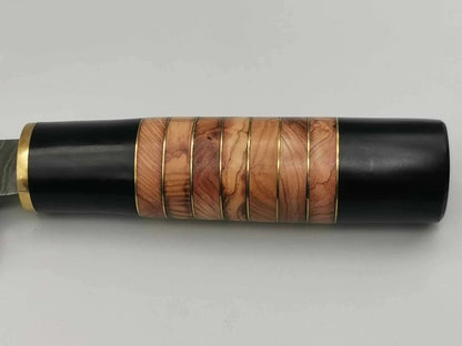 Couteau de Cuisine en Damas - Le Yang Hosteel