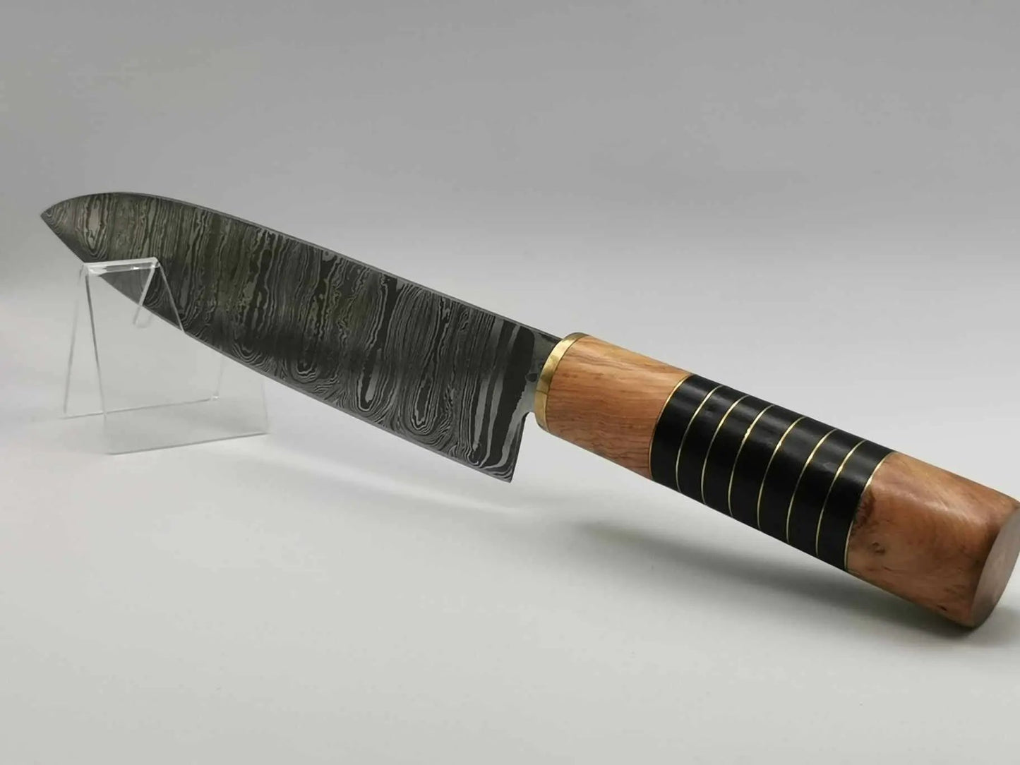 Couteau de Cuisine en Damas - Le Ying Hosteel