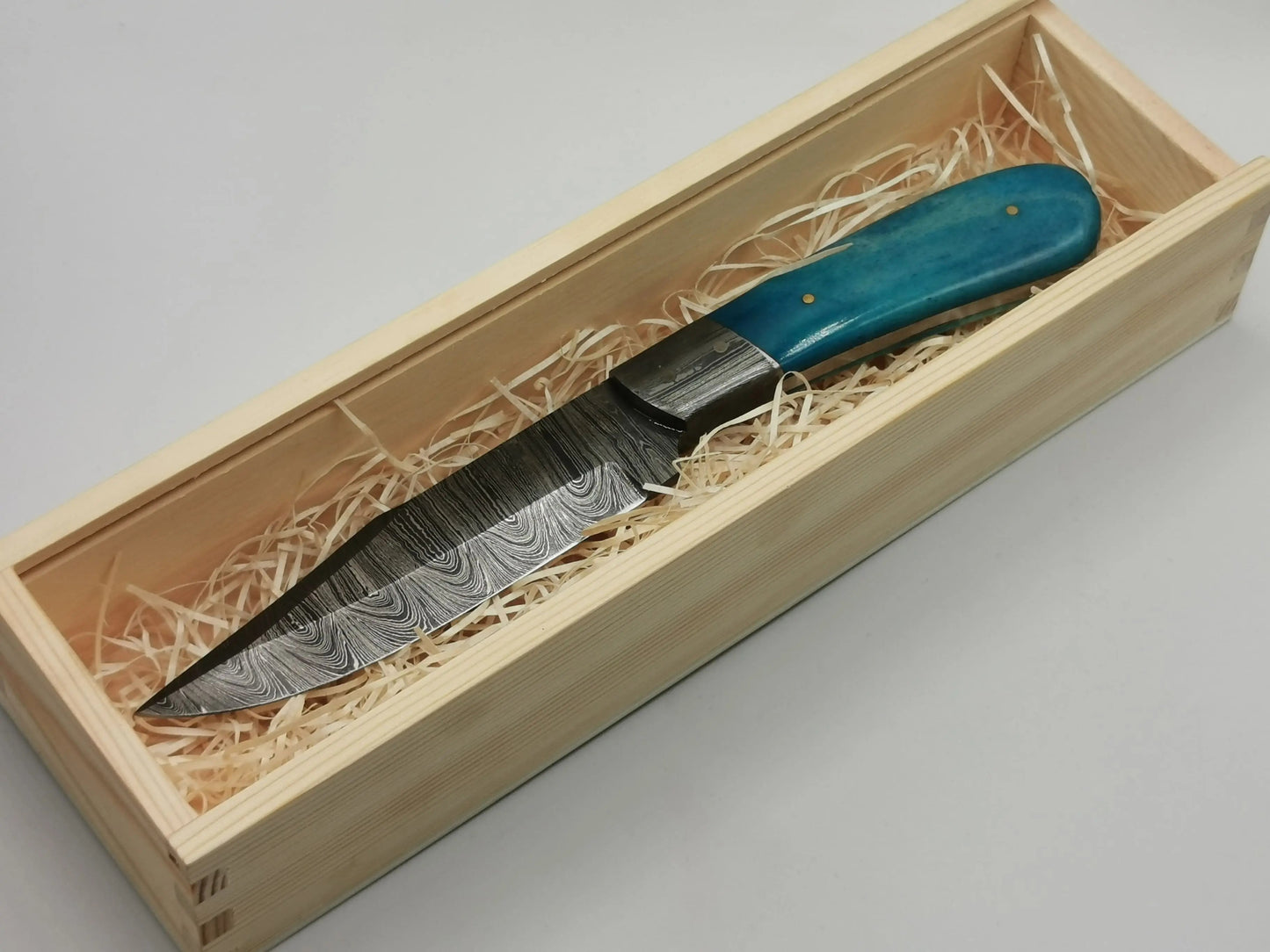 Couteau de Chasse en Damas - Le Salin Hosteel