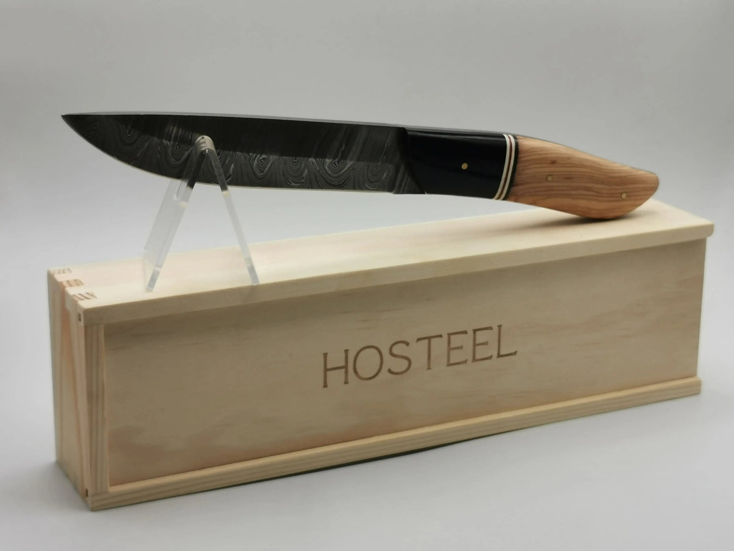 Couteau de Chasse en Damas - L'Auriac Hosteel