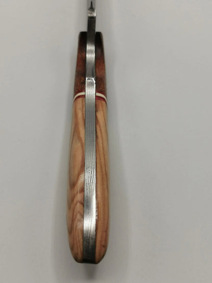Couteau de Chasse en Damas - L'Olivou Hosteel