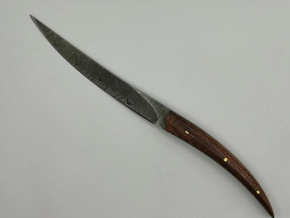 Couteau de Chasse en Damas - Le Camarguais Hosteel