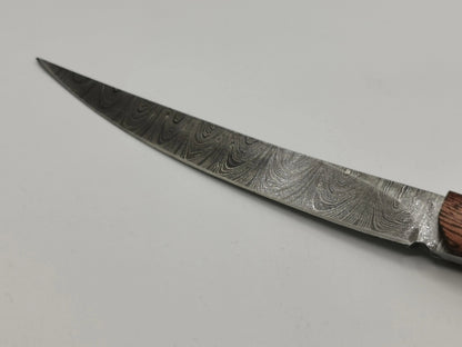 Couteau de Chasse en Damas - Le Camarguais Hosteel