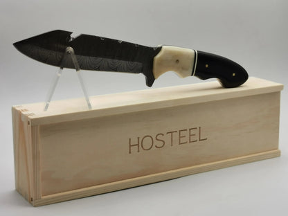 Couteau de chasse en Damas - Le Frégat Hosteel