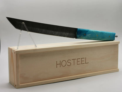 Couteau de Chasse en Damas - Le Mistral Hosteel