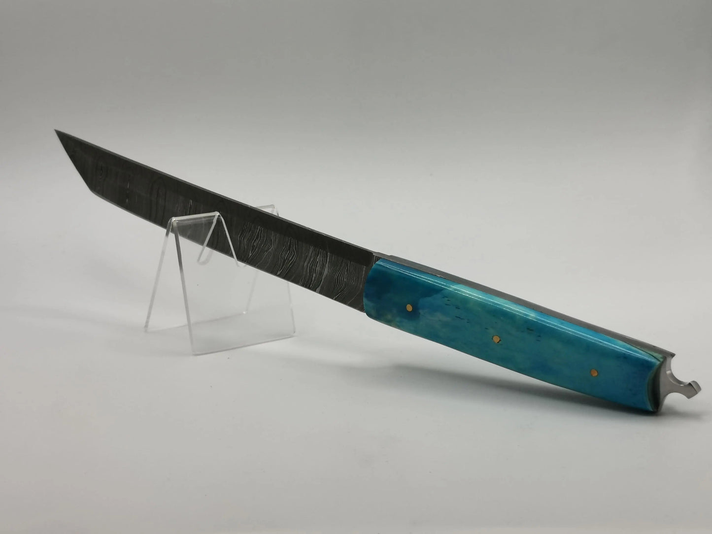 Couteau de Chasse en Damas - Le Mistral Hosteel