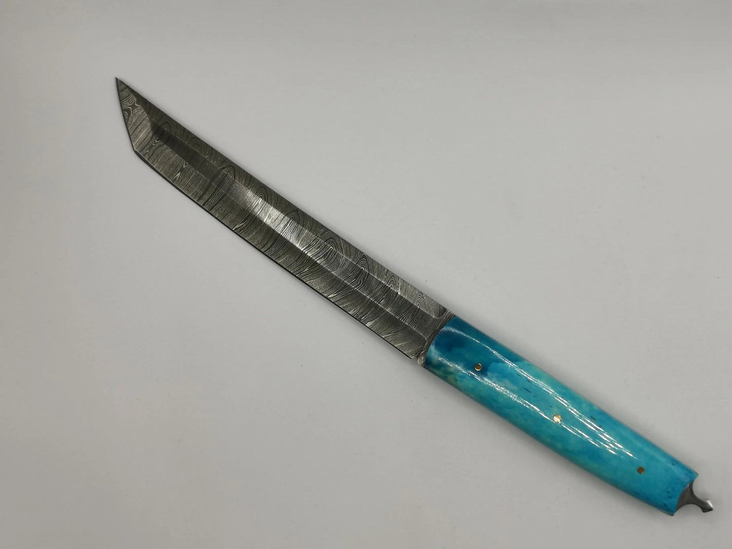 Couteau de Chasse en Damas - Le Mistral Hosteel