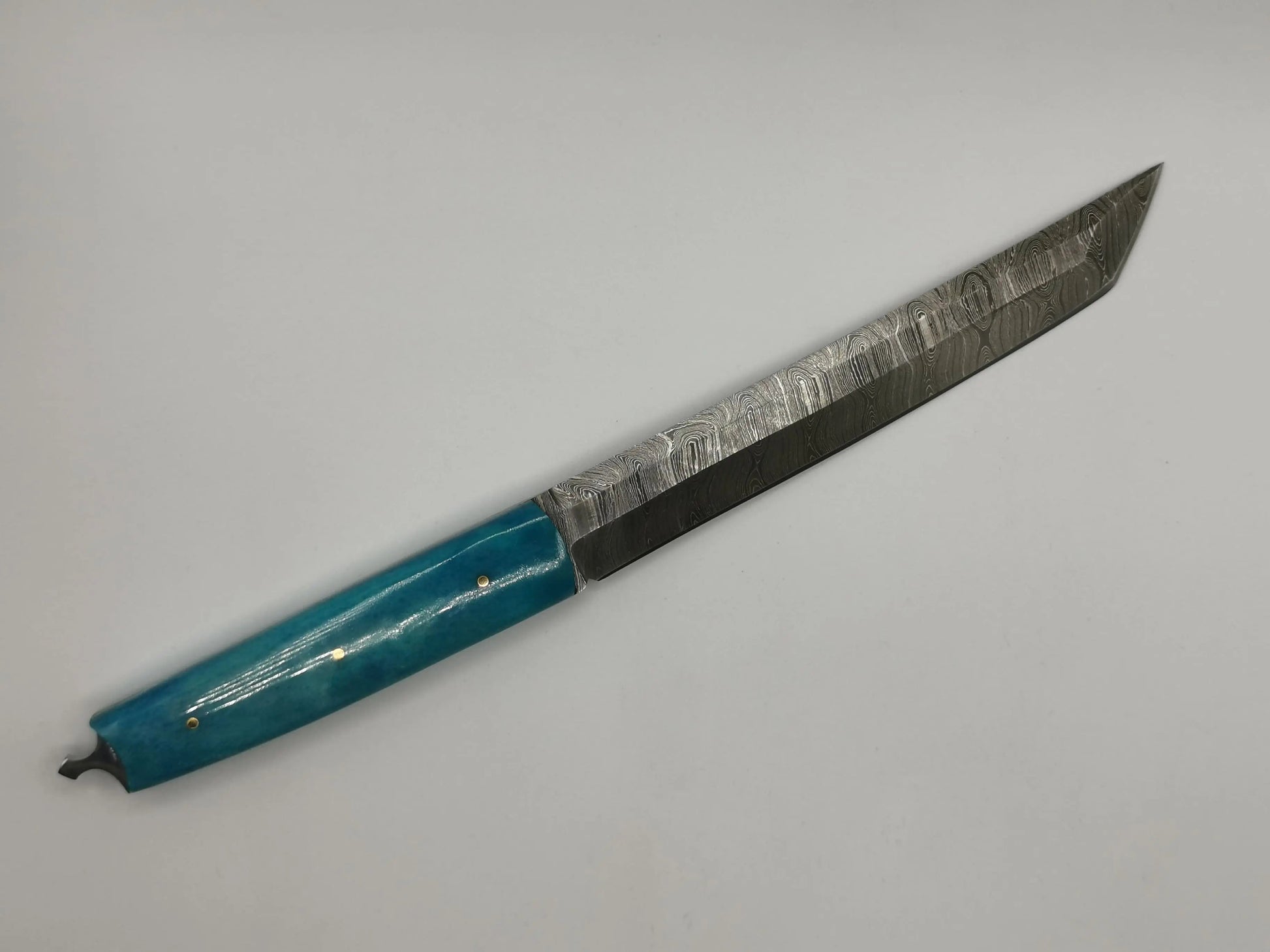 Couteau de Chasse en Damas - Le Mistral Hosteel