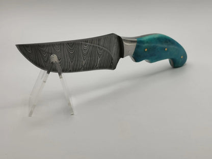 Couteau de Chasse en Damas - Le Peyrol Hosteel