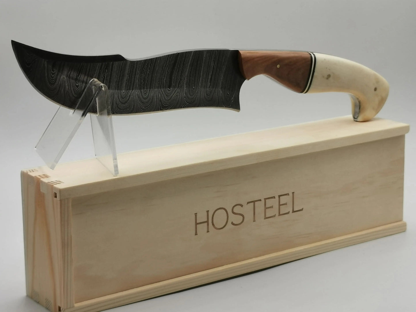 Couteau de Chasse Damas - Le Rustrel Hosteel