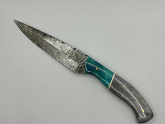 Couteau de chasse en Damas- Le Mirabeau Hosteel