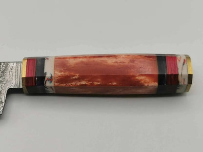 Couteau de Cuisine en Damas - Le Yakuza Hosteel