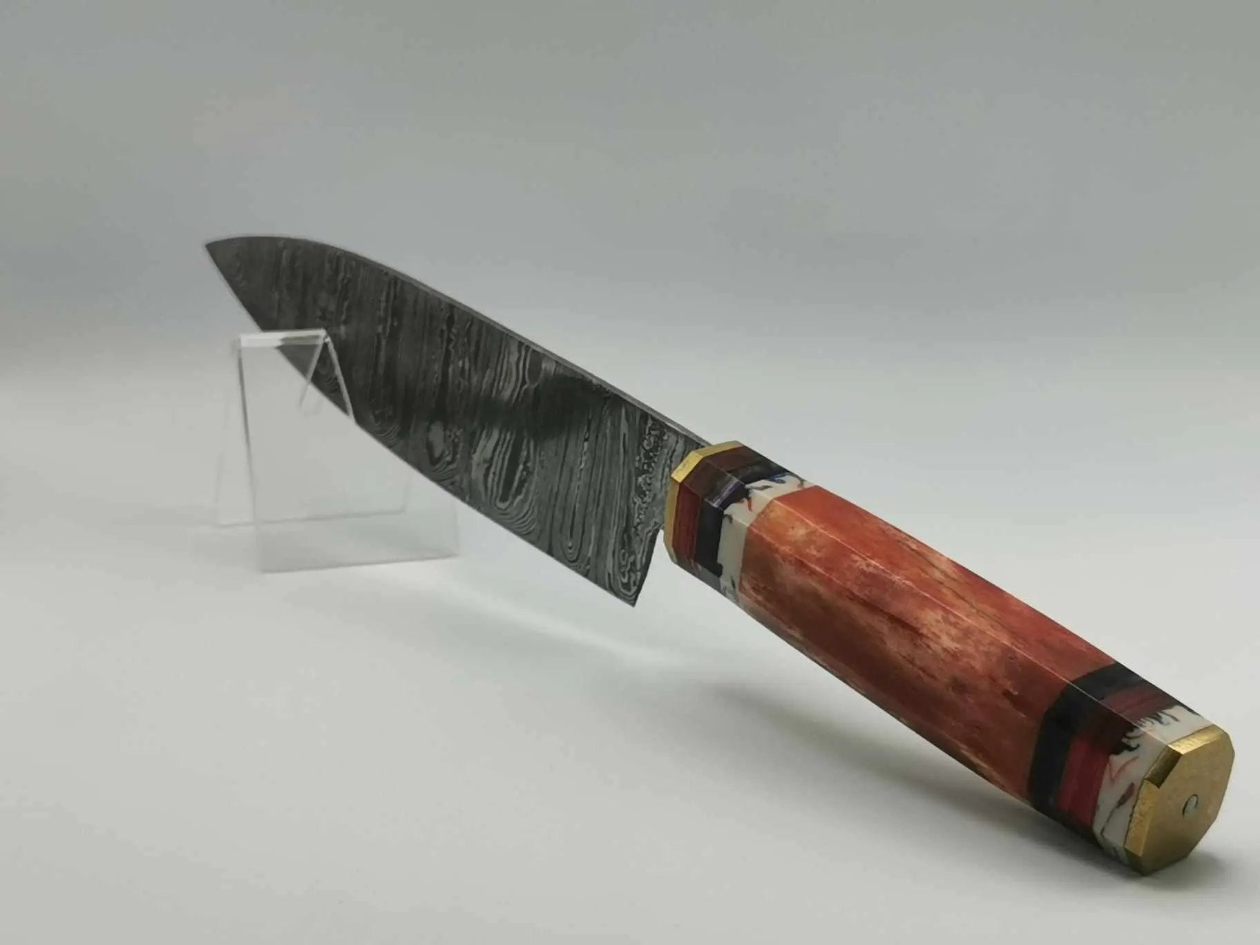 Couteau de Cuisine en Damas - Le Yakuza Hosteel