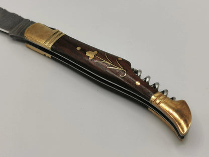 Couteau de Poche en Damas - L'Arlésien Hosteel