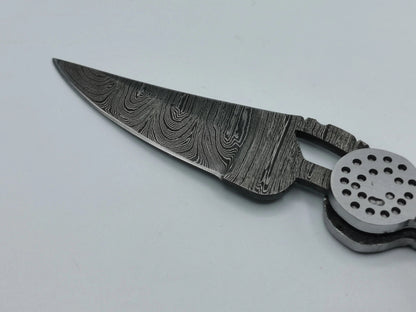 Couteau de Poche en Damas - L'Aubanel Hosteel