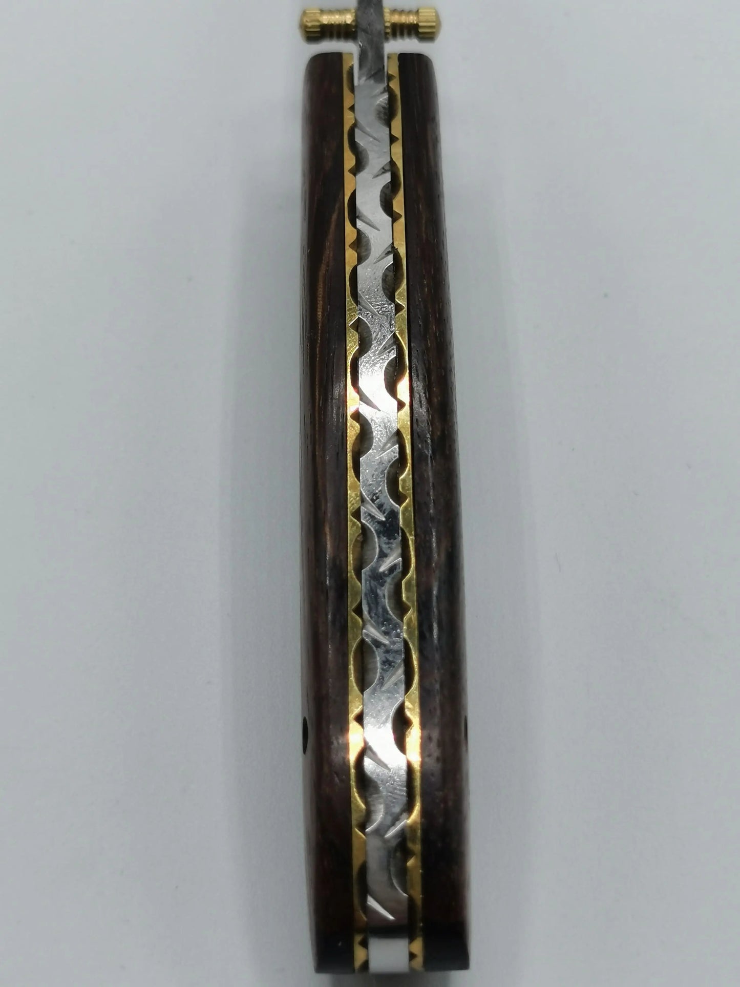 Couteau de Poche en Damas - Le Baou Hosteel