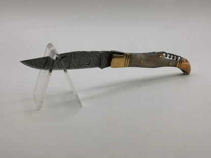 Couteau de Poche en Damas - Le Berger Hosteel