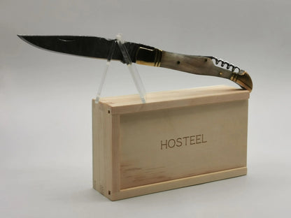 Couteau de Poche en Damas - Le Berger Hosteel