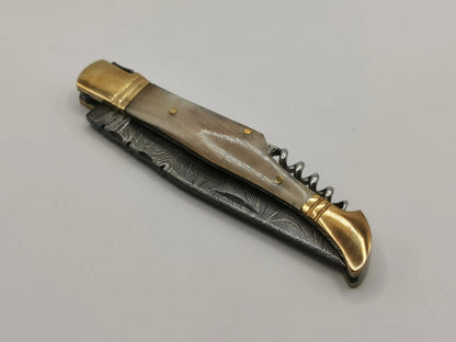 Couteau de Poche en Damas - Le Berger Hosteel