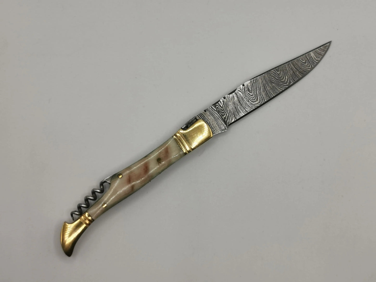 Couteau de Poche en Damas - Le Berger Hosteel