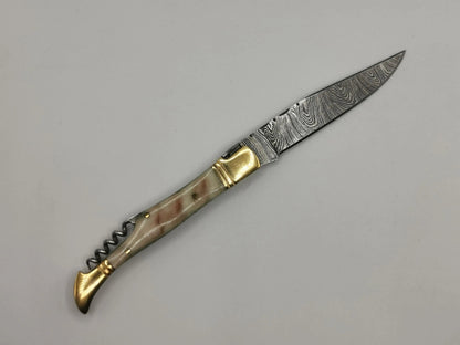 Couteau de Poche en Damas - Le Berger Hosteel