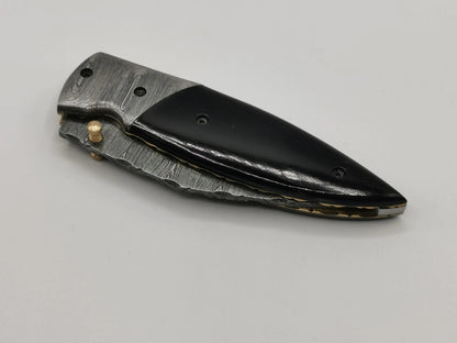 Couteau de Poche en Damas - Le Caladou Hosteel