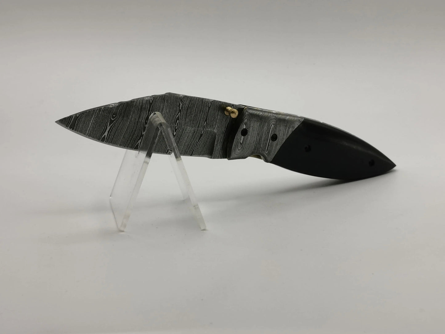 Couteau de Poche en Damas - Le Caladou Hosteel