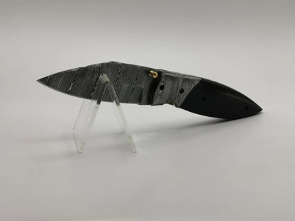 Couteau de Poche en Damas - Le Caladou Hosteel