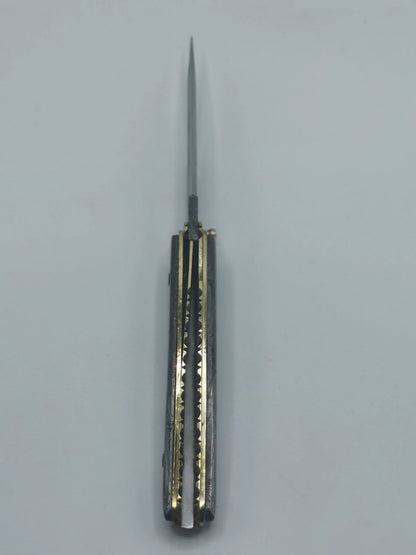 Couteau de Poche en Damas - Le Ferranel Hosteel