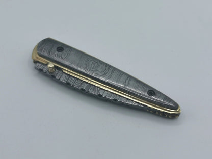 Couteau de Poche en Damas - Le Ferranel Hosteel