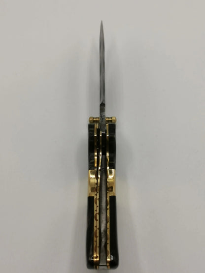 Couteau de Poche en Damas - Le Lou Venturi Hosteel