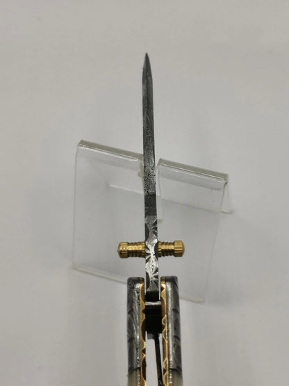 Couteau de Poche en Damas - Le Pastourel Hosteel