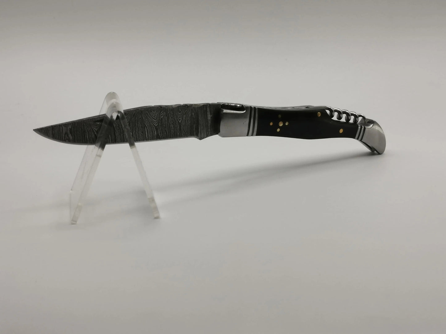 Couteau de Poche en Damas - Le Peyrasson Hosteel