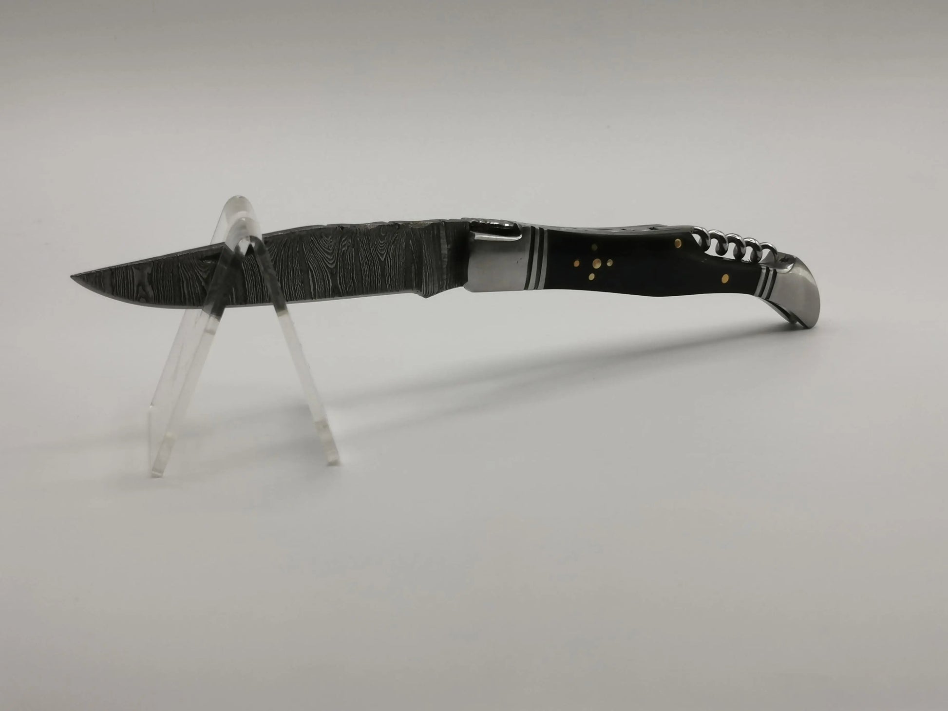 Couteau de Poche en Damas - Le Peyrasson Hosteel