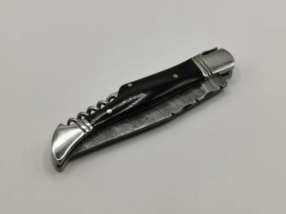 Couteau de Poche en Damas - Le Peyrasson Hosteel