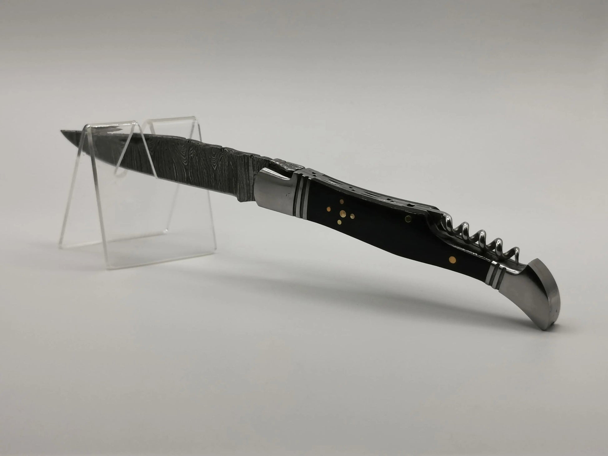 Couteau de Poche en Damas - Le Peyrasson Hosteel