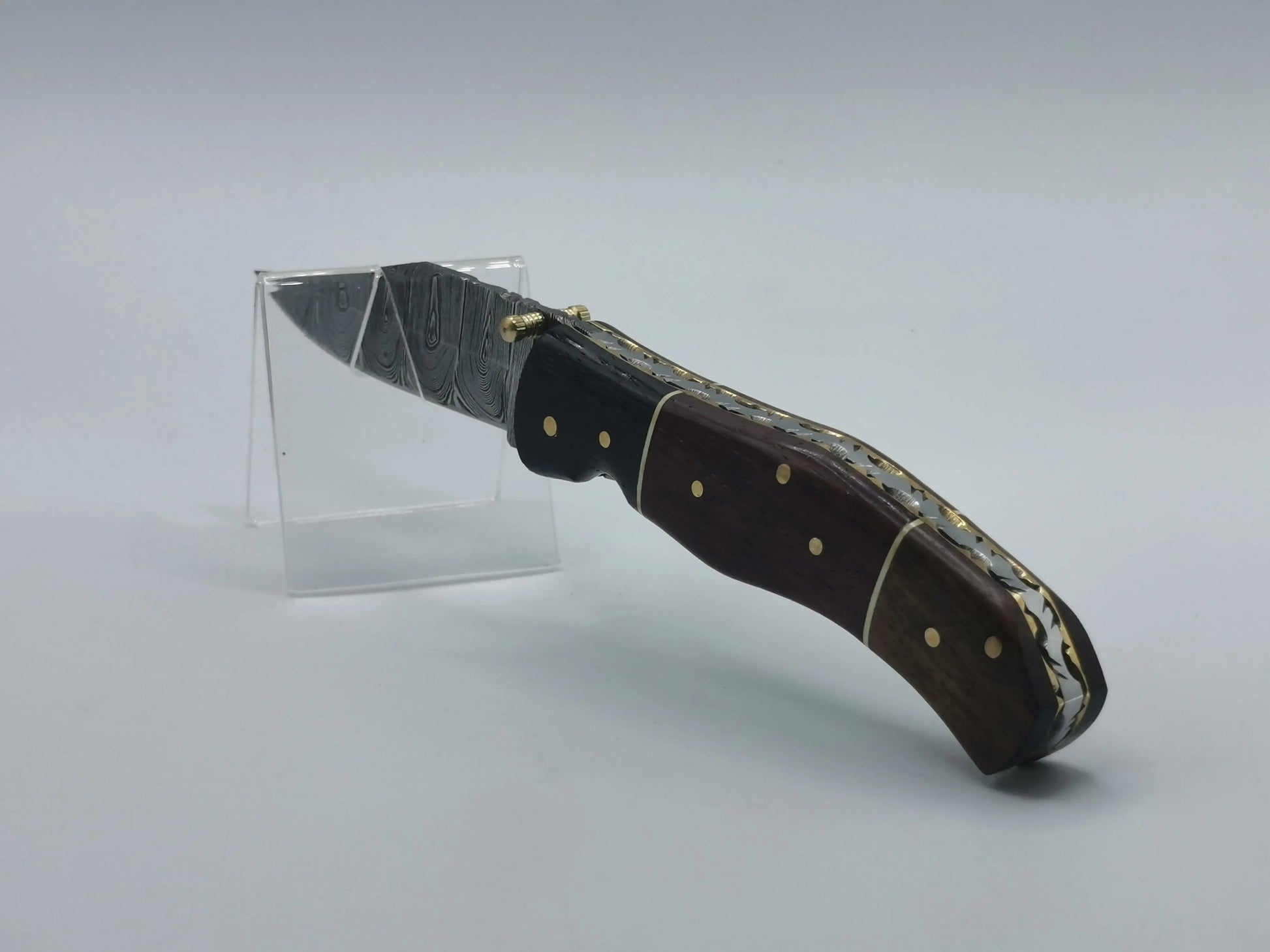 Couteau de Poche en Damas - Le Roucas Hosteel