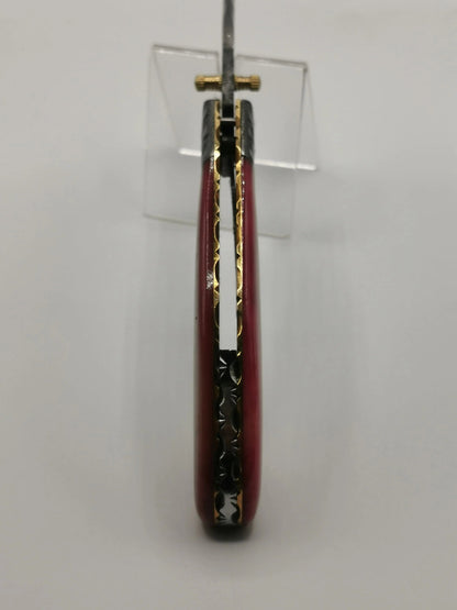 Couteau de Poche en Damas - Le Roussillon Hosteel