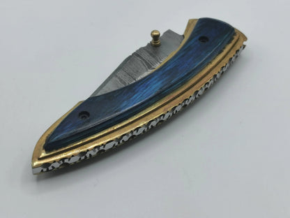 Couteau de Poche en Damas - Le Sirocco Hosteel