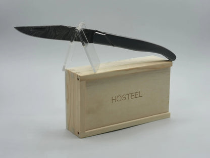 Couteau de Poche en Damas - Le Ventoux Hosteel